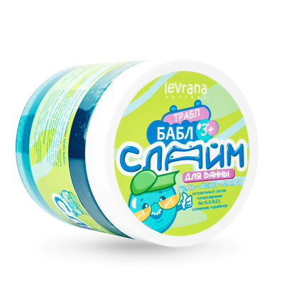 Гель-пена-мыло Слайм Трабл бабл Levrana SLV02 1